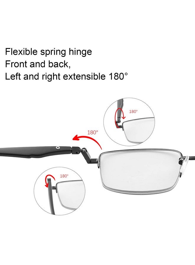 YIMI Photochromic Progressive Multifocus Reading Glasses Spring Hinges Transition Multifocal Uv400 Sunglasses Sun Readers Blue Light Blocking Computer Eyeglasses Anti Glare Presbyopia Eyewear For Men Women - Image 3