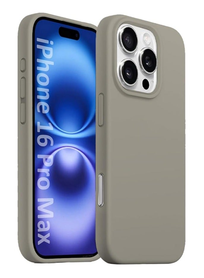 iPhone 16 Pro Case, Liquid Silicone Protective Phone Case with Soft Anti-Scratch Microfiber Lining Utra Slim Drop Protection Phone Cover - Image 2