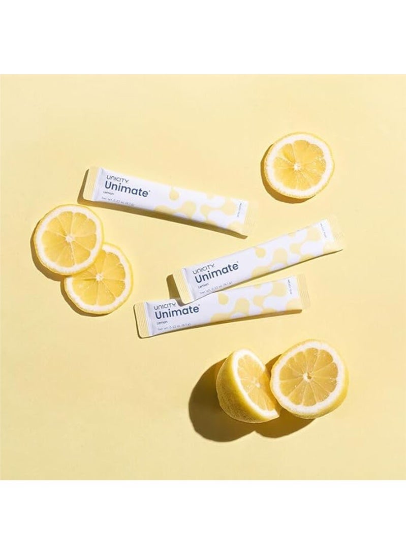 يونيسيتي Unicity Unimate Natural Lemon Yerba Mate مشروب مزيج - Image 3
