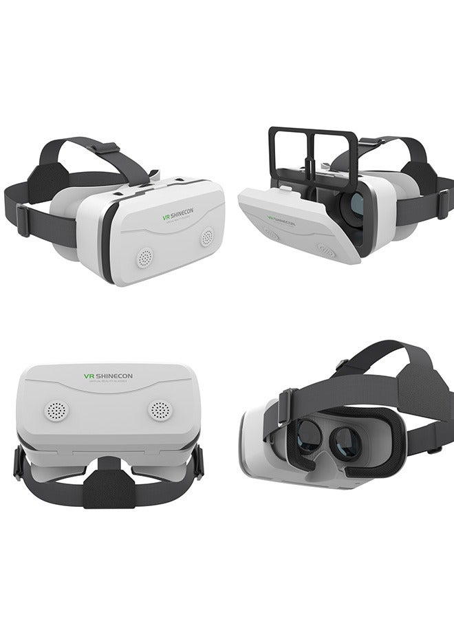 VR Virtual Reality 3D Glasses for Smartphone white - Image 3
