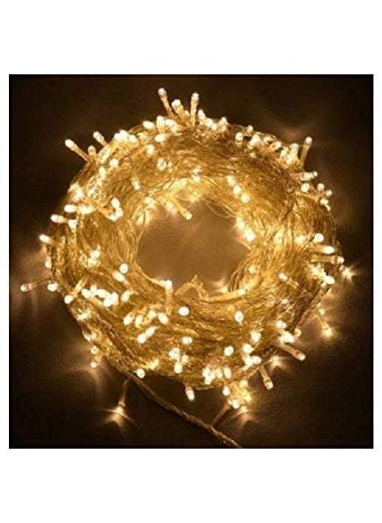 Cloud Search Cloud Search 80 LEDs Bulbs String Light for Decoration Yellow 10 Meter Pack of 2  - Image 2