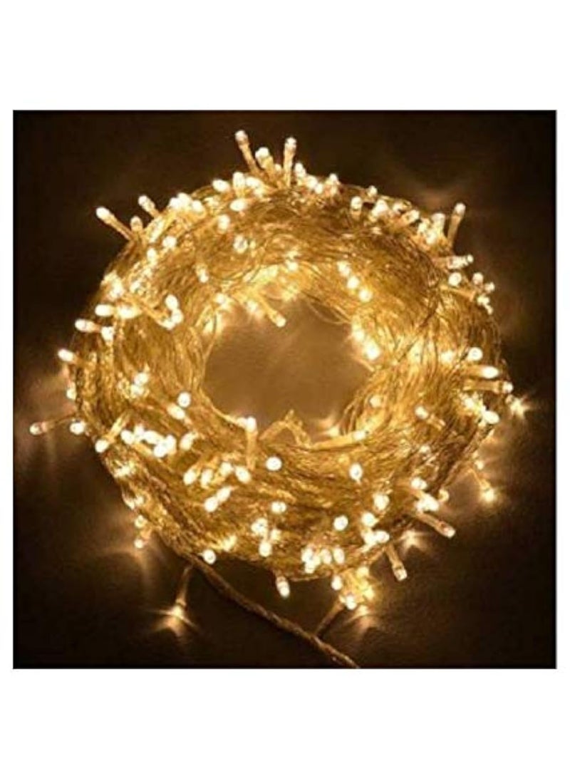 Cloud Search Cloud Search 80 LEDs Bulbs String Light for Decoration Yellow 10 Meter Pack of 2  - Image 1