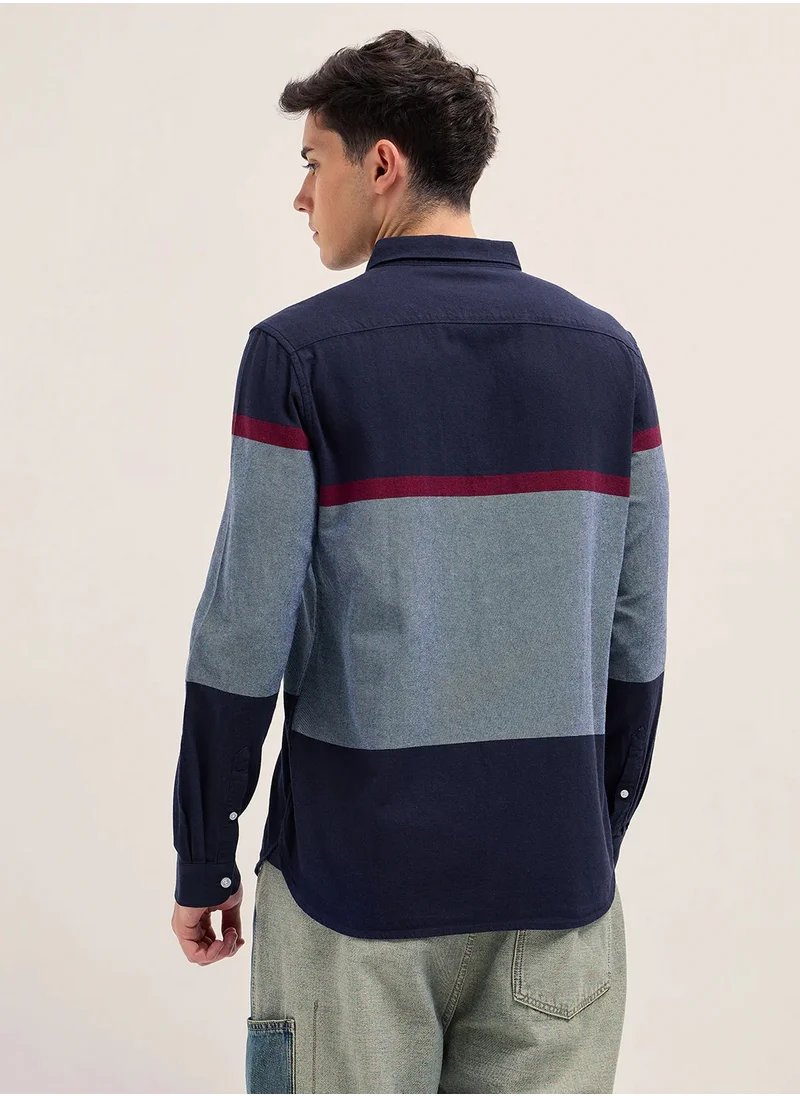 ذا بير هاوس Cotton Shirt for Men | Slim Fit, Long Sleeve, Casual or Formal Button-Down | Soft, Breathable Fabric for Work, Everyday, & All-Season Wear in Stylish