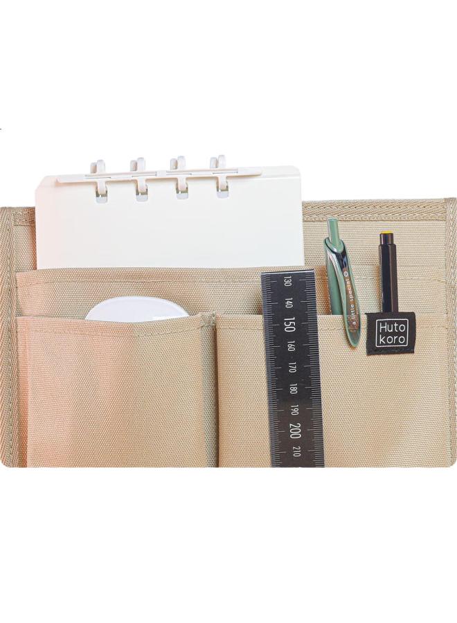 King Jim Hutokoro Double-Sided Storage Portable Handheld File Holder For Office Use, Gray Htk100Gs-Gy - Image 3