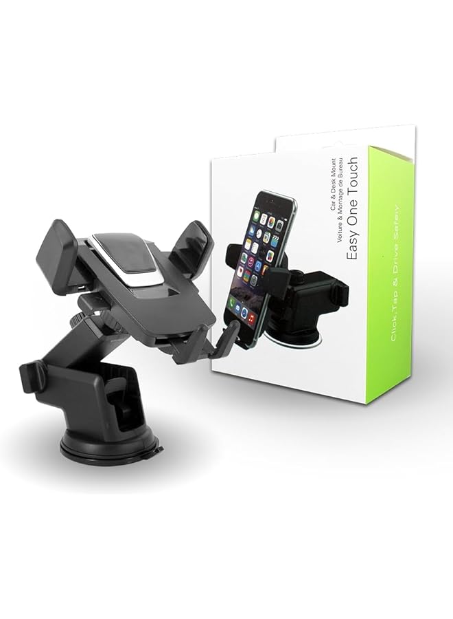 S-TOP Car Mount, Phone Car Mount, Car Holder Windshield Dashboard Universal, car cradle for iPhone 6S Plus 6 Plus 6S 5s 5c 4s Samsung Galaxy S6 S6 Edge - Image 1