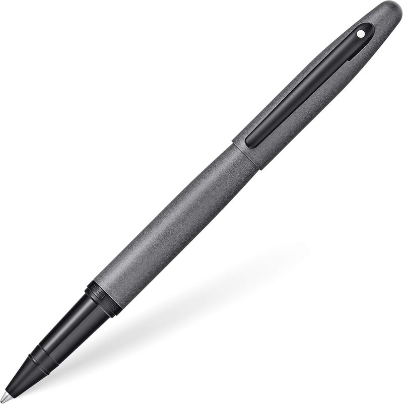 SHEAFFER Sheaffer VFM Gunmetal Grey Lacquer wMatte Black Powder Coated Appointments Rollerball Pen  - Image 1