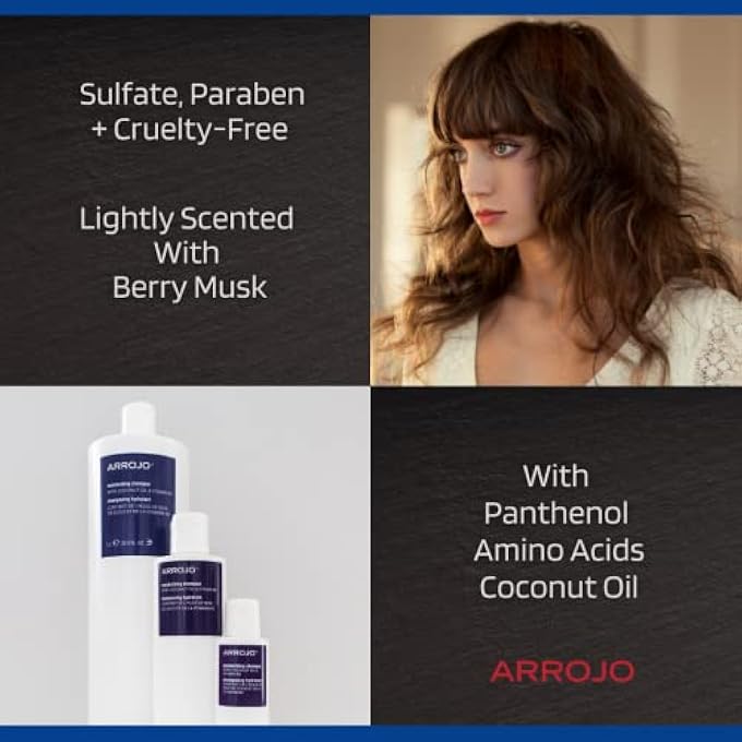 ARROJO MOISTURIZING SHAMPOO, 8.5 FL OZ - Image 3