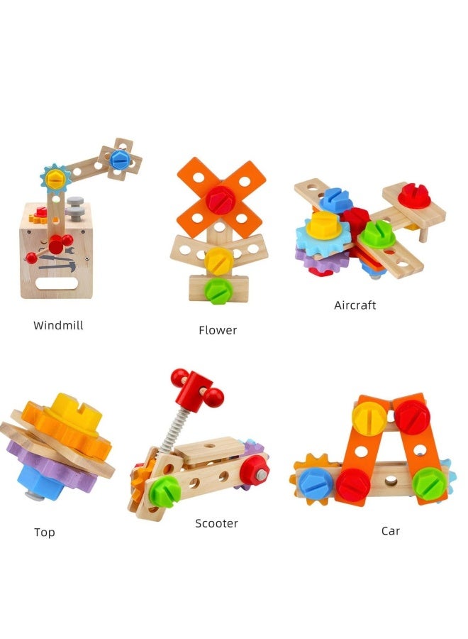 Kids Tool Set, Activity Play Set for Kids to Train Motor Skills - Image 4