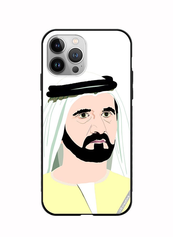 VR CREATIVE Protective Case Cover For Apple iPhone 11 Pro Sheikh Mohammed Bin Rashid Al Maktoum Design Multicolour - Image 1