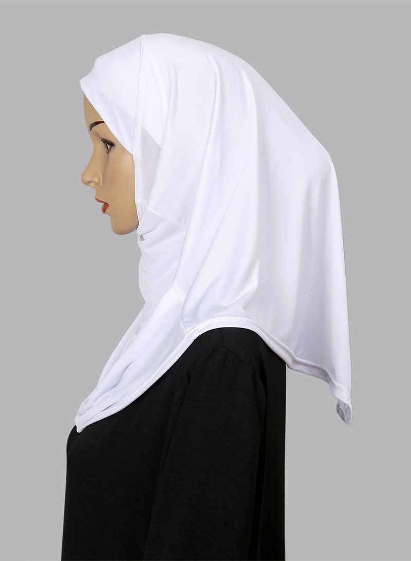 Muslim Hijab for Women Abaya Scarf Soft & Breathable with Full Neck Coverage - Image 4
