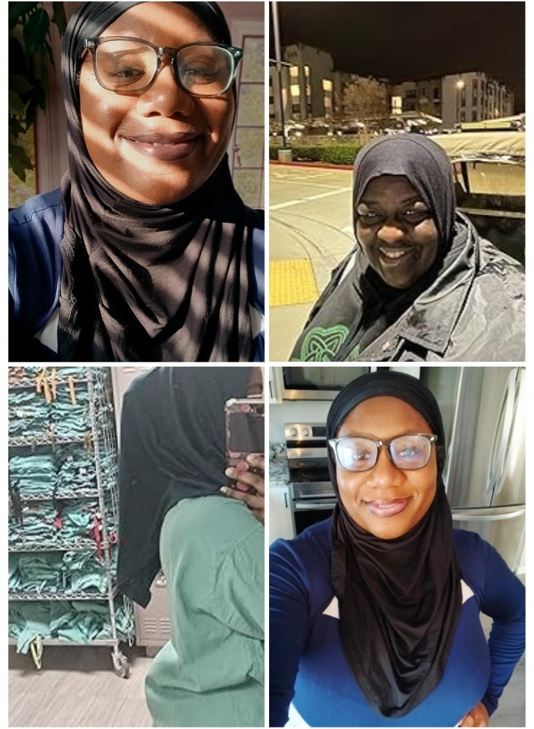 حجاب مسلم للنساء وشاح أبايا ناعم و قابل للتنفس مع تغطية الرقبة الكاملة - Image 4