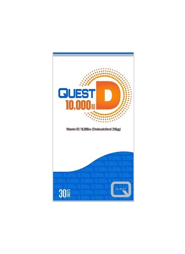 Quest QUEST D 10000 IU TAB 30S 