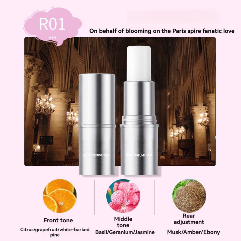 Portable long-lasting fragrance solid stick   01# - Image 5