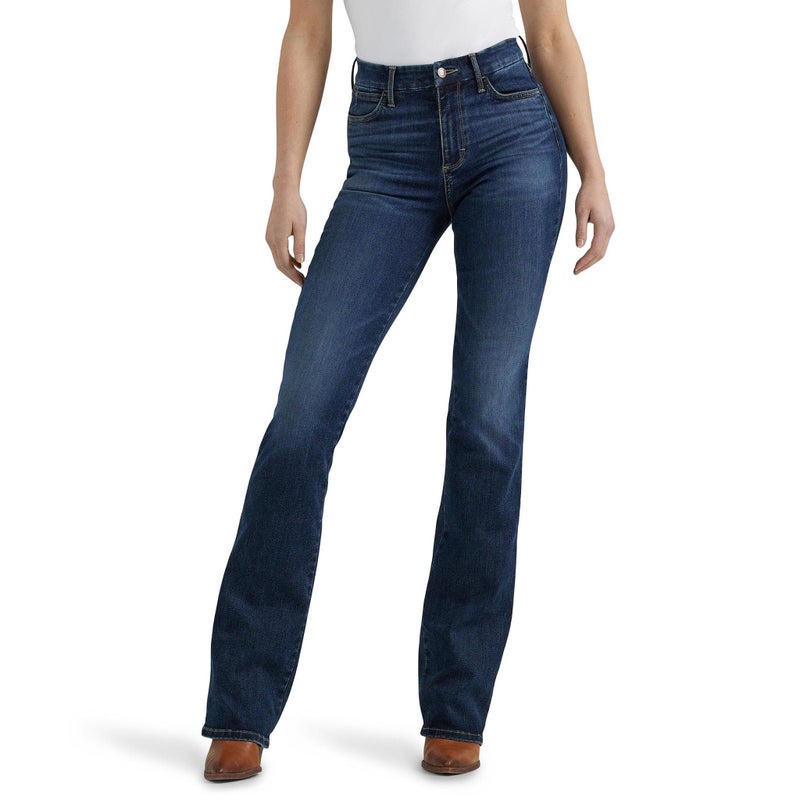 Wrangler Women's Bespoke High Rise Lacey Bootcut Jean Denim 30x32 - Image 3