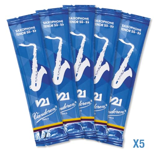 Vandoren SR8235 Tenor Saxophone V21 Reeds Strength 3.5; Box of 5 - Image 4
