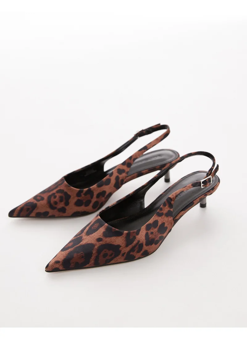 توب شوب Ankle Strap Mid Heel Sandals