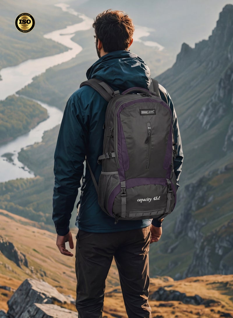 PARAJOHN Para John Enduron 45L Hiking Backpack – Outdoor Mountain Travel Backpack with Lumbar Support, 24 Inch - Image 5