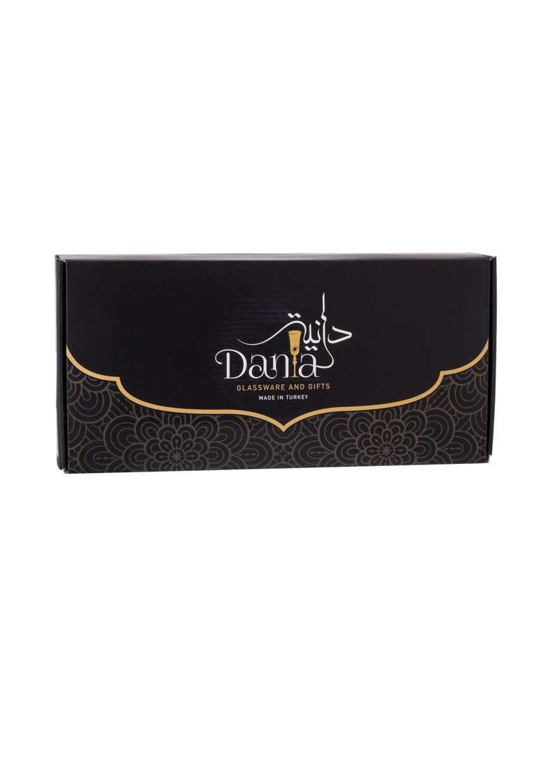 Dania Turkish glass base plate for sweets and chocolate and multi-use  - Image 3