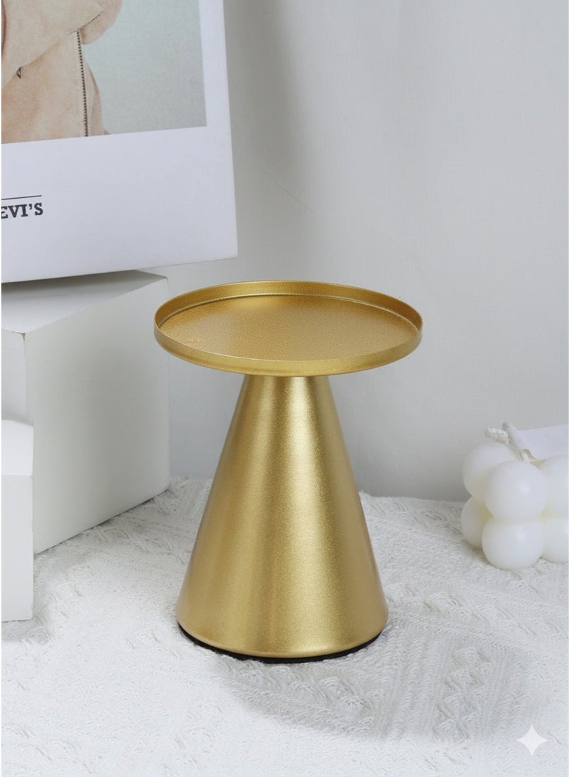 Elegant Metal Candle Holders/Candlestick Holders, Candle Holder Base, Romantic Nordic Style Luxury Metal Desktop Decoration, Home Decoration, Desktop Ornaments, Suitable for Candlelight Dinner Decoration, Wedding Decoration - Image 2