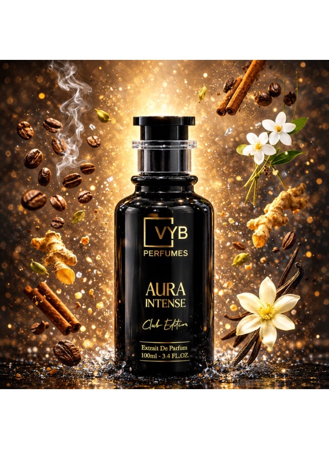 VYB Perfumes AID Luxury Gift Box Collection for Men and Women - Aura Intense Club Edition & Dua Extrait De Parfum with Ivory Touch Body Lotion, Premium Fragrance Gift Set for Daily Wear & Special Occasions - Image 4