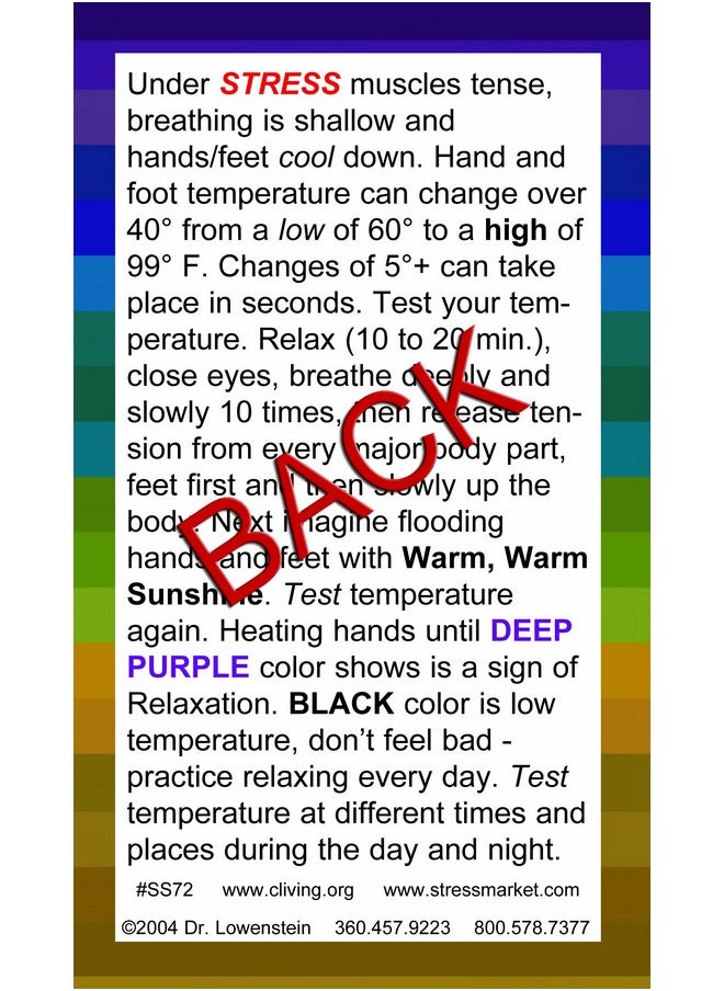 stressmarket.com Biodot Instruction Card--Biodot Not Included  - Image 3