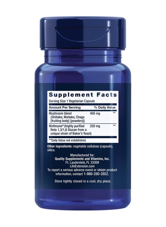 Life Extension مشروم المناعة مع بيتا غلوكانات - Image 2