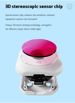 Lemon Hidden Camera Detectors, Infrared Detector, Hotel Anti-Camera Anti-Peeping Tool, Camera Detector, Anti-Monitoring Inspection Detector for Hotel Bathroom, Spy Camera Detector (White)  - Image 3