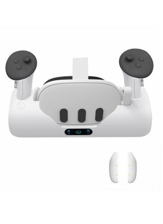 VR Charging Dock for Oculus Quest 3 or Meta Quest 3 VR Headset and Controller Display Stand with LED Indicator Charging Dock Magnetic Charging Compatible with Meta Quest 3 Accessories Fast Charging - pzsku/ZB1FD086A13D71CDCCB92Z/45/_/1702034801/62289db9-8275-405a-8527-0d8059549bea