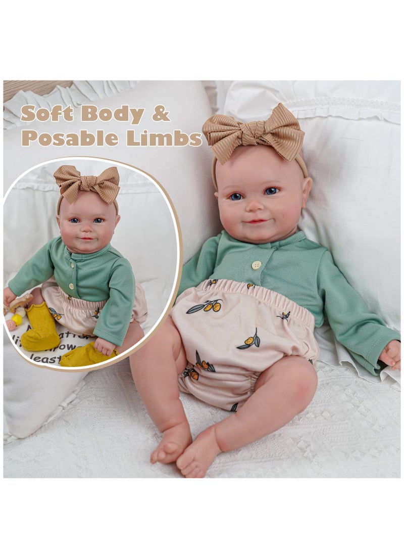 Arabest - Doll Toys, Children's Toys, Reborn Dolls, Poseable Realistic Dolls, 24 Inch, with Doll Accessories - Image 1