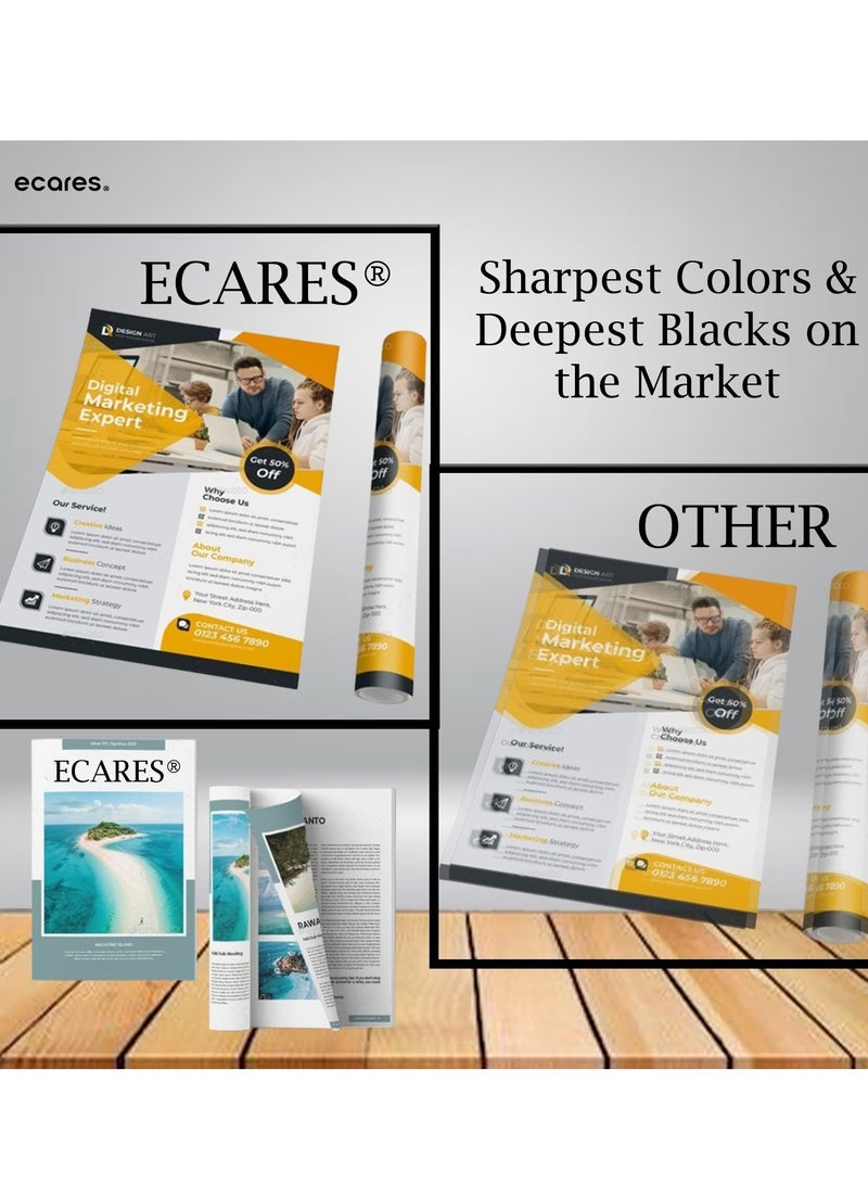 ECARES® Compatible Toner Cartridge Replacement for HP 85A CE285A use for HP Laser M1132 M1210 M1212nf M1214nfh M1217nfw P1100 P1102 P1109w P1005 P1006 P1102W Printer (Black) - Image 2