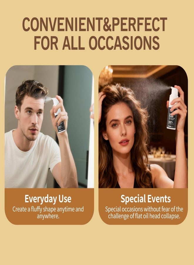 Gowwim Texture Powder, 360° Rotating Nozzle Design Hair Texture Styling Volume Powder Instant Oil Control & Matte Finish Long-Lasting Volume for Men & Women Volumizing Non-greasy 10g - Image 5