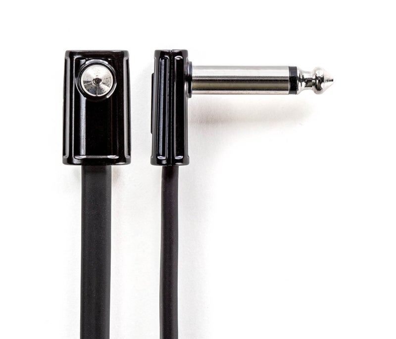 DUNLOP JIM DUNLOP DCPR1 RIGHT ANGLE TO RIBBON PEDALBOARD PATCH CABLE - 1 FOOT - Image 5