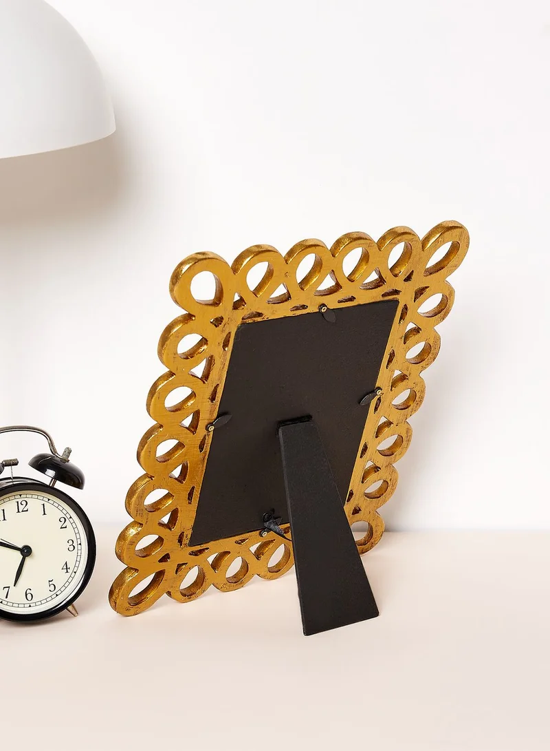 Noire Edit Resin Loops Photo Frame