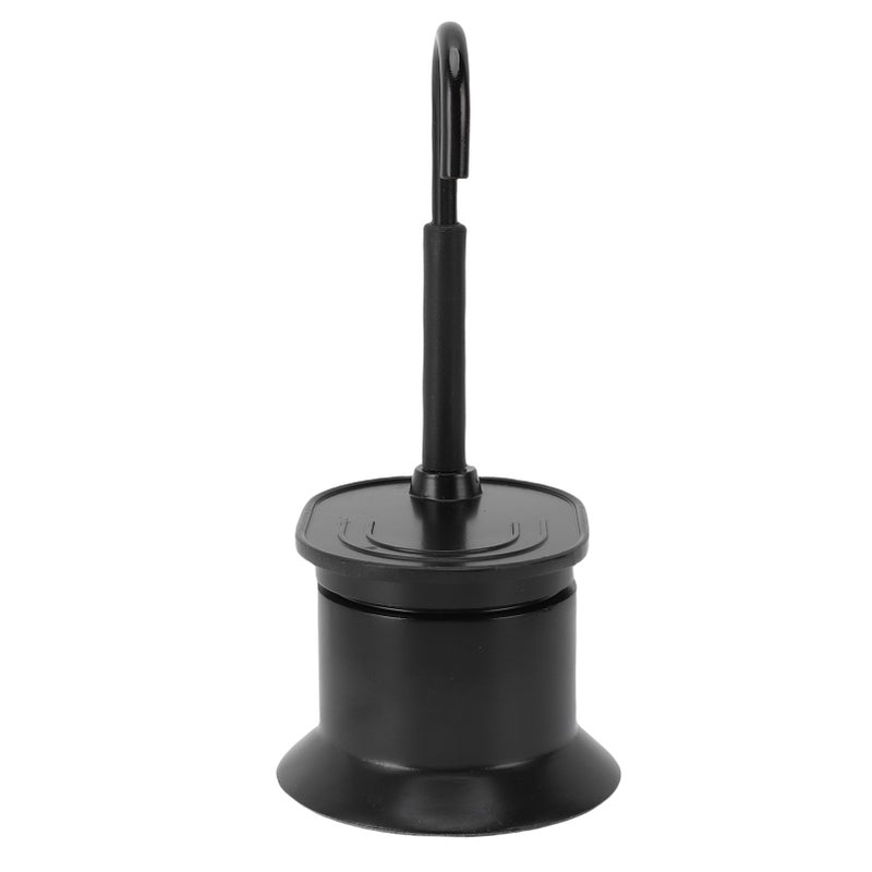 Single Tube Coffee Pot 1 Cup 50ML Aluminum Alloy Single Spout Stovetop Coffee Maker for Camping Outdoor Travel Black - Image 1