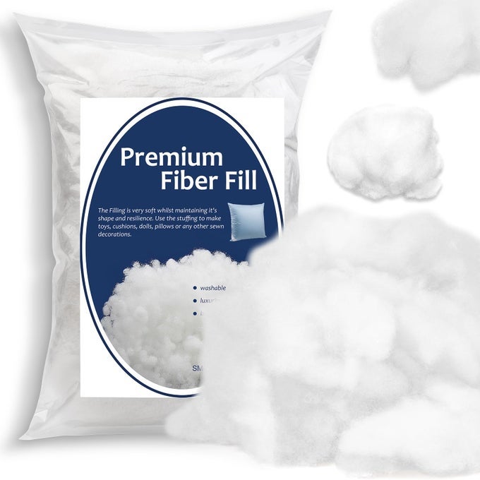 26LB PILLOW STUFFING PILLOW FILLER STUFFING FOR PILLOWS FOR STUFFED ANIMAL CRAFTS POLYFILL POLY FILLING STUFFING POLYESTER FIBERFILL STUFFING CUSHIONS STUFFING