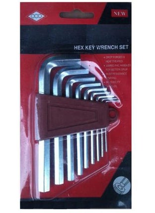 Inditrust Inditrust NEW 9 Pieces Hex Allen Key Wrench L Shape Repair Tool Set Allen Key Set  - Image 2