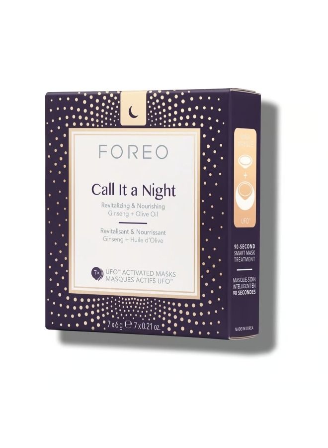 أطلق عليها ليلة قناع UFO/UFO المصغر المغذي والمنعش 7 × 6 جرام