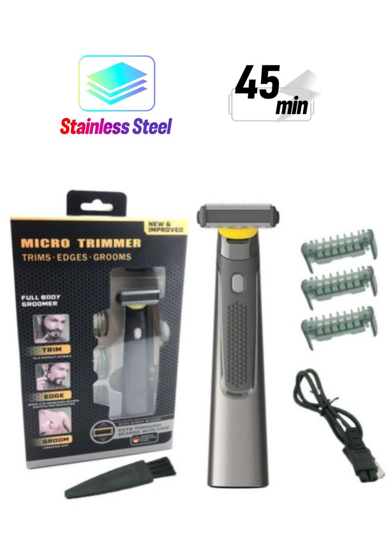 Generic - Hot Shaver Hair Trimmer Men Rechargeable Precision Beard Trimmer - Image 1