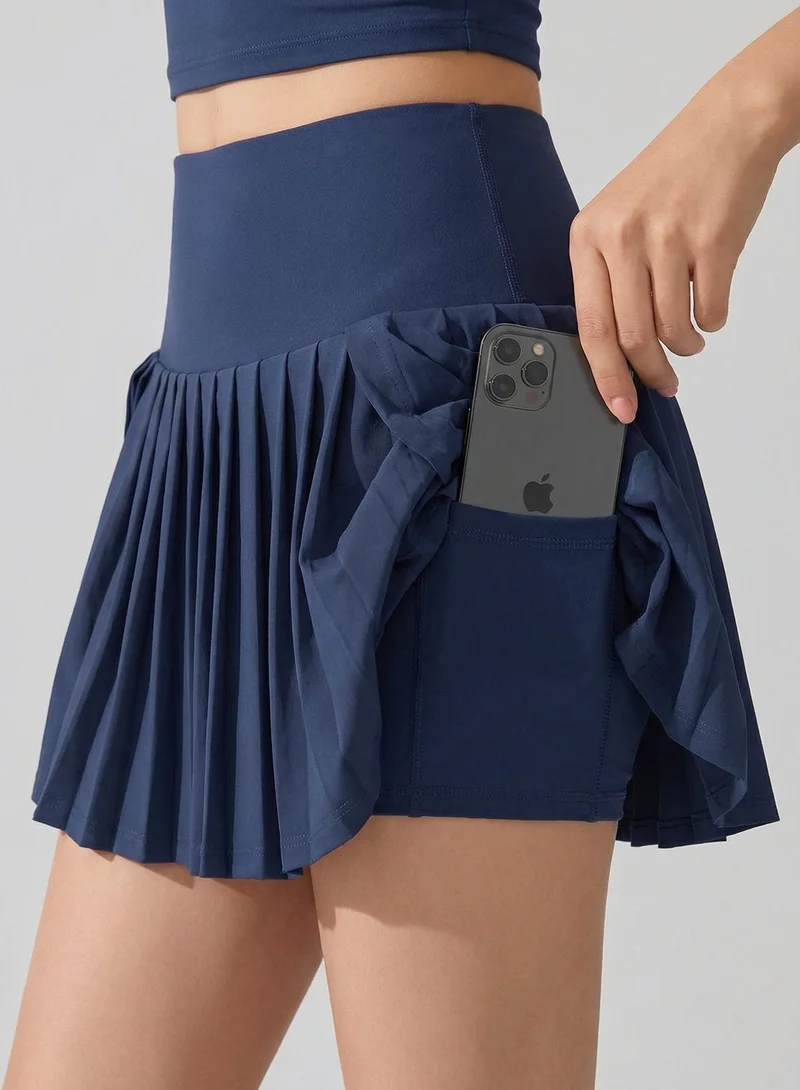 Svl  Ariana Padel & Tennis Skirt with Built-in Shorts & Pockets for Women | Best Price UAE