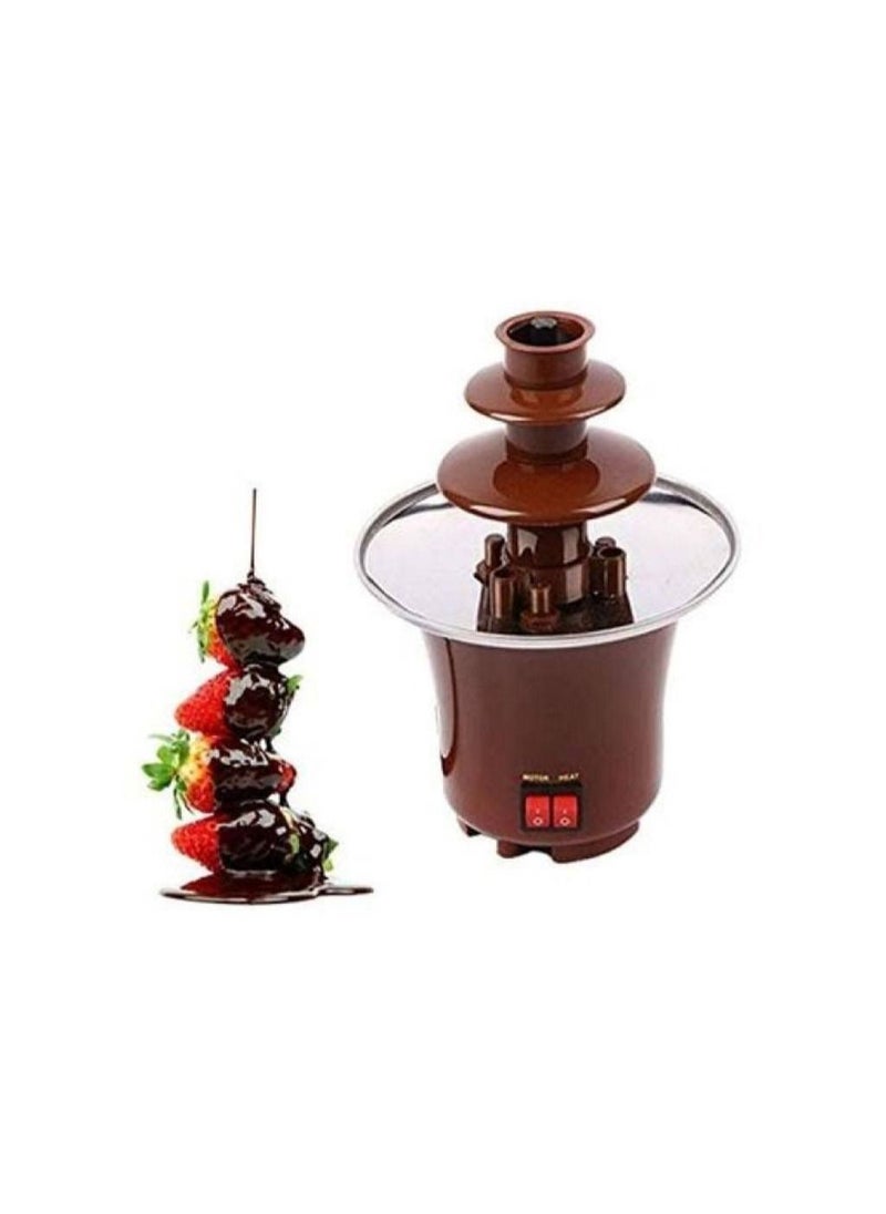 Generic - Three Layers Mini Chocolate Fountain Machine - Image 1