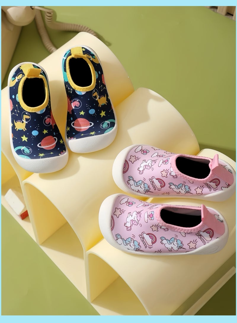 Kids' Quick-dry Aqua Shoes: Beach & Water Park, Anti-slip/Anti-cut, Soft Sole, for Swimming/Drifting/Hiking, Boy/Girl Friendly.  - Image 2