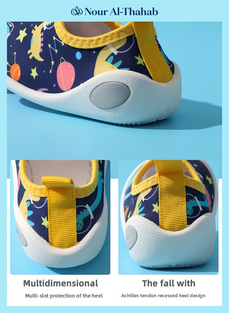 Nour Al-Thahab Beach shoes, children's wading shoes, men's and women's anti-slip soft soles, baby snorkeling and beach-hunting shoes, swimming, water park rafting shoes - Image 5