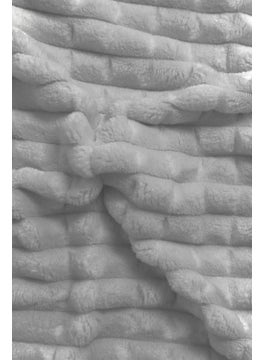 MERINOS طقم بطانيات حديث من 2 قطعة - رمادي  - Image 2
