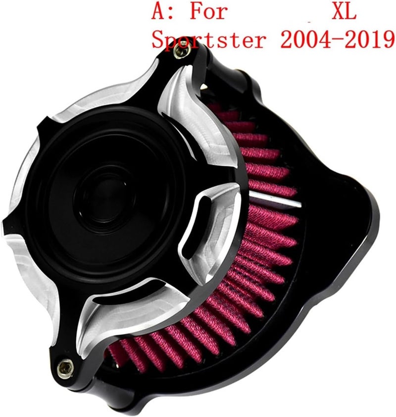QASULER Motorcycle Air Filter for Harley