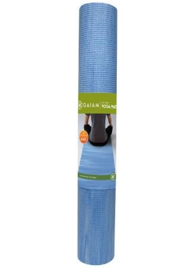 Gaiam Yoga Mat - Non-Slip Exercise and Fitness Mat for All Types of Yoga, Pilates, Floor Exercises  - Image 3