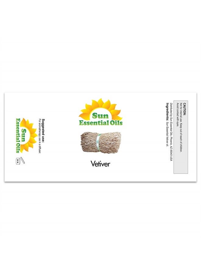 Sun Essential Oils 2oz - Vetiver Essential Oil - 2 Fluid Ounces - Image 2