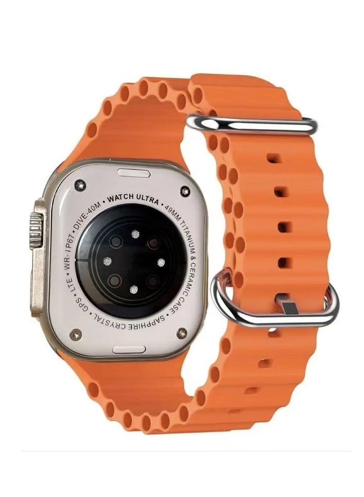 The new C90 Ultra 3 2.19-inch display Bluetooth full touch outdoor sports call smart watch, stylish and replaceable wristband. - Image 2