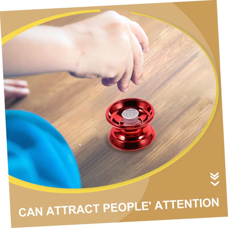 Professional Unresponsive Alloy YoYo for Beginners Teens with Portable Carry Case Metal Trick Toy Birthday Gift - Image 4