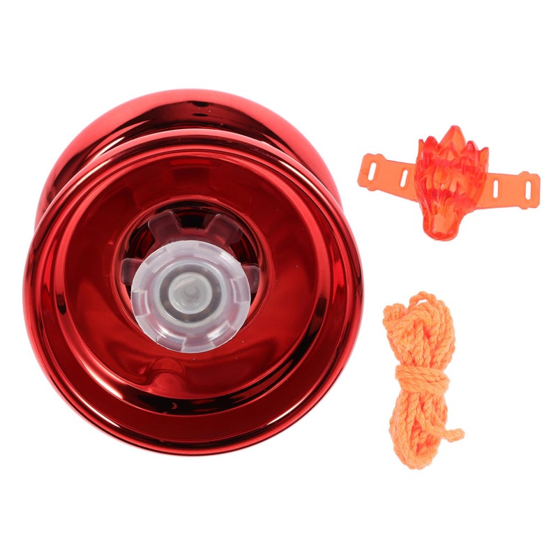 Professional Unresponsive Alloy YoYo for Beginners Teens with Portable Carry Case Metal Trick Toy Birthday Gift - Image 2