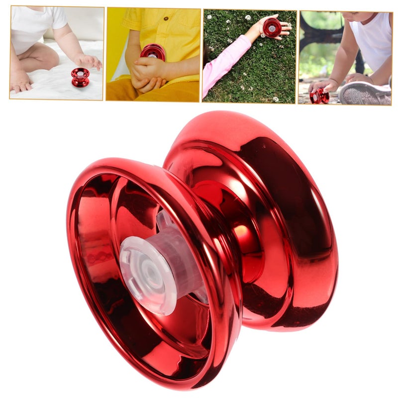 Professional Unresponsive Alloy YoYo for Beginners Teens with Portable Carry Case Metal Trick Toy Birthday Gift - Image 3